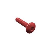 LighTech Button Head Ergal Cl 002 M4 L. 35 Head Ø10 Ergal (7075 T6)