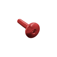 LighTech Button Head Ergal Cl 002 M6 L. 25 Head Ø14 Ergal (7075 T6)