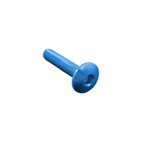 LighTech Button Head Ergal Cl 003 M6 L. 15 Head Ø17 Ergal (7075 T6)
