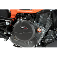 Engine Protective Cover Compatible with KTM 390 Duke/RC (Black)