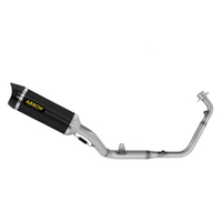 Arrow Thunder "Dark" Aluminium Full System Exhaust for Honda Cb 125 R 2024