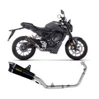 Arrow X-Kone "Dark" Aluminium Full System Exhaust for Honda Cb 125 R 2024