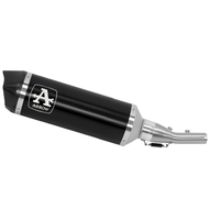 Arrow URBAN Dark Aluminium / Carbon Exhaust Muffler for Yamaha XMAX 300 2025-2026