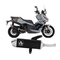 Arrow URBAN Dark Aluminium Exhaust Muffler for Zontes ZT368-G My26 2026
