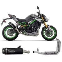 Arrow Full System Exhaust in Black Aluminium Special Edition for Kawasaki Z 900 2025-2026