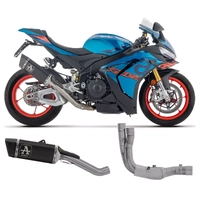 Arrow Dark Titanium Full System Exhaust Arrow PISTA and Titanium Central LinkPipe for Aprilia Rsv 4 2025-2026