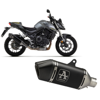 Dark racing Aluminum slip-on CB 750 HORNET 2023 > 2024