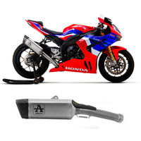 Honda Cbr 1000 Rr-r 2020 > 2023 Exhaust Muffler Arrow Pista Titanium 