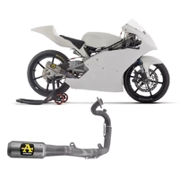 Arrow Titanium Full System Exhaust Competition Round-Sil for Honda Nsf 250 R 2012-2025