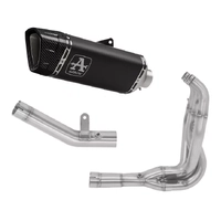 Arrow PISTA Titanium "Dark" Full System Exhaust for Kawasaki ZX-6R 636 2024-2026