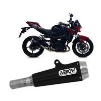 Kawasaki Z 400 2023 > 2024 Exhaust Arrow Pro-race Steel Nichrom Dark