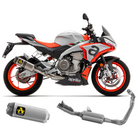 Aprilia Tuono 660 2021 > 2024 Full Exhaust Kat Arrow Indy Race Titanium 