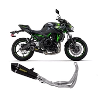 Arrow X-kone Black Nichrom Full System Exhaust for Kawasaki Ninja 650 / Z650 2021-2023