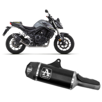 Dark E5 Aluminum slip-on CB 750 HORNET 2023 > 2024