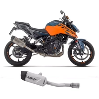 Arrow Indy Race EVO Titanium Exhaust Muffler for KTM Duke 125 2024