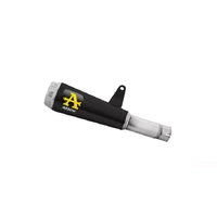 Arrow PRO-RACE Nichrom Dark Cap Steel Exhaust Muffler for Triumph SPeed 400 2024-2025