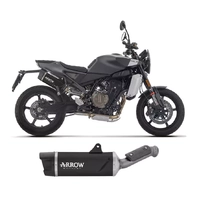 Arrow Indy Race EVO Dark Aluminium Exhaust Muffler for Husqvarna Svartpilen 801 2024-2026