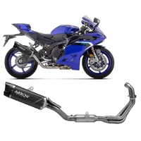 Arrow Full System Exhaust Homologated Arrow Indy Race EVO Dark Aluminium with Carbon End Cap for Yamaha YZF R9 2025-2026