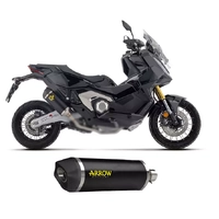 Arrow Exhaust Arrow Race Tech Corto Dark Aluminium for Honda X-Adv 750 2025-2026