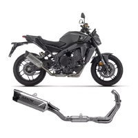 Arrow Approved Full System Exhaust Arrow Indy Race EVO Titanium Carbon End Cap for Yamaha MT-09 / SP 2024-2026