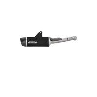 Arrow Indy Race EVO Dark Aluminium + Exhaust Headers Full System Exhaust for CFMoto 800 MT-X 2025-2026