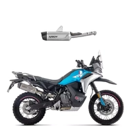 Arrow Indy Race EVO Titanium Exhaust + Carbon End Cap for CFMoto 800 MT-X 2025-2026