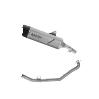 Arrow Indy Race EVO Titanium Slip-On + Exhaust Headers Not Road Legal for Honda Nc 750 X 2025-2026