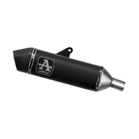 Arrow Dark Aluminium Exhaust Muffler Veloce mounting side cases for Triumph Tiger 850 2020-2024