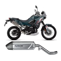 Arrow Indy Race EVO Titanium Exhaust Muffler High Version for Kawasaki Kle 500 2026