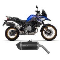 Titanium Black slip-on F 850 Gs 2021 > 2024