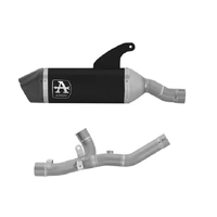Arrow Veloce Titanium Full System Exhaust with Carbon End Cap for Ducati Multistrada V2 / V2S 2025-2026