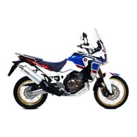 Full System Racing Honda Crf 1000l aluminium/inox 2016 > 2019