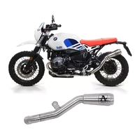 Arrow Approved Stainless Steel-Stainless Steel End Cap Exhaust Muffler Pro-Race for BMW R Nine T Urban GS 2017-2020