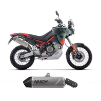 Arrow Indy Race EVO Titanium Exhaust Muffler for Aprilia Tuareg 660 2025-2026