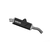 Arrow Indy Race EVO Dark Aluminium Exhaust Stainless Steel End Cap Exhaust Muffler for BMW F 900 GS / Adventure 2024