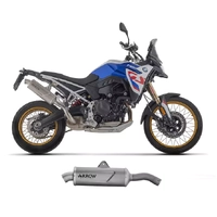 Arrow Indy Race EVO Titanium Exhaust Stainless Steel End Cap Exhaust Muffler for BMW F 900 GS / Adventure 2024
