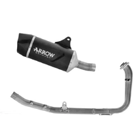 Arrow Indy Race EVO Aluminium Dark Full System Exhaust for CFMoto 450 Mt 2024