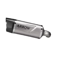 Arrow Indy Race EVO titanium + Carbon End Cap Exhaust Muffler for CFMoto 450 Mt 2024