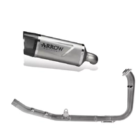 Arrow Indy Race EVO titanium + Carbon End Cap Full System Exhaust for CFMoto 450 Mt 2024