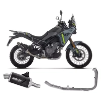 Arrow Indy Race EVO Aluminium Dark Full System Exhaust for CFMoto 450 Mt 2025-2026