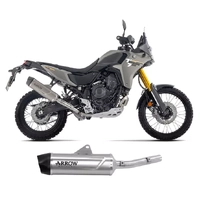 Arrow Indy-Race EVO Titanium Carbon End Cap Exhaust Muffler for Yamaha Tenere 700 2025-2026