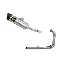 Arrow Indy-Race Titanium / Stainless Steel Exhaust Headers / Carbon End Cap Full System Exhaust for Yamaha Tenere 700 2025-2026