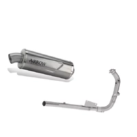 Arrow Indy Race EVO Aluminium Slip-On + Exhaust Headers Not Road Legal for Moto Morini X-CAPE 700 2025-2026