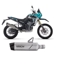 Arrow Approved Titanium-Carby End Cap Exhaust Muffler Indy Race EVO for Kove 800X Pro / Rally