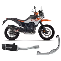 Arrow Indy Race EVO Dark Arrow Aluminium Full System Exhaust for KTM 390 Adventure R / X 2025-2026