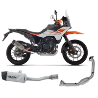 Arrow Indy Race EVO Titanium Full System Exhaust for KTM 390 Adventure R / X 2025-2026