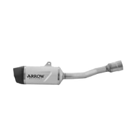 Arrow Indy Race EVO Exhaust in Titanium with Carby End Cap for KTM 125 Enduro R / SMC-R 2025-2026