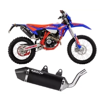 Arrow ICON Dark Aluminium Exhaust Muffler for Beta RR 125 4T Enduro / Motard 2026