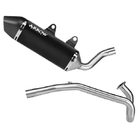 Arrow ICON Dark Arrow Aluminium Full System Exhaust for Beta RR 125 4T Enduro / Motard 2026