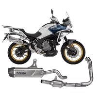 Arrow Indy Race EVO Titanium Full System Exhaust for CFMoto 700MT Adventure 2025-2026